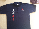 Tai Chi Polo T-shirt Image